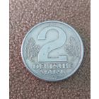 ГДР 2 марки, 1957