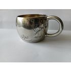 Чашка, кружка для чая и кофе серебро 84 , Модерн .Состояние!!!