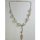 Колье из Тигилота . Распродажа винтажный бижутерии с натуральными камнями .