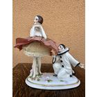 Антикварная статуэтка, 1910 года, очень редкая, Германия, много лотов с рубля