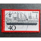 Марка Германия 1973 год Гамбург