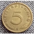 5 рейхспфеннигов 1937 G
