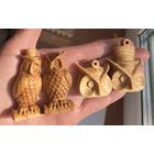 Подвеска Сова, филин (пары) Дуб
