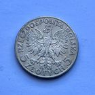 Монета СЕРЕБРО Польша 5 злотых 1933 год Ядвига ОТЛИЧНЫЕ