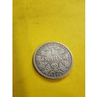 1 марка 1874 г. (А), отличная монетка. СМОТРИТЕ ДР. МОИ ЛОТЫ. Большая распродажа!