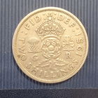 Великобритания 2 шиллинга 1951 год без IND: IMP: