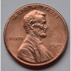 США, 1 цент  1989 г.