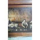 Картина маслом на холсте 38x28. с рамкой 51x42