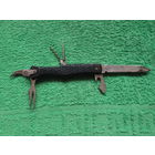 Нож складной-туристический,времен ссср.Много предметный, 6 предметов.