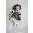 Винтажная, фарфоровая кукла, номерная, девочка.