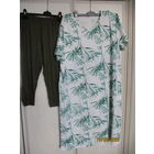 Ночная сорочка салатовая р.54-56+лосины