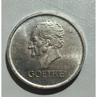 3 марки 1932 Веймар Гете штемпельный блеск! Серебро!