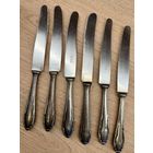 6 столовых довоенных ножей Solingen