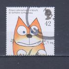 [2220] Великобритания 2006. Иллюстрации детских книг.Кот. Гашеная марка.