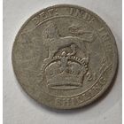 1921 год Англия шиллинг  серебро