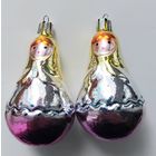 Игрушка елочная "Матрешки"2 шт