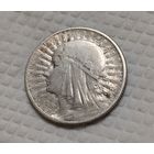 Ядвига. 2 злотых 1934. Серебро