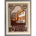 Нотгельд , 25 пфеннигов, Пархим 1922 год. Веймарская республика