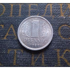 1 пфенниг 1989 (A) Германия ГДР #26 AU