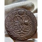 5 копеек 1760 года без МЦ.Кладовая.Трилистники.Состояние!