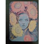 Календарик карманный Подсолнухи 2024г