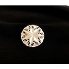 Брошь, винтаж, перламутр, Вифлеемская звезда