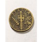 Италия 10 сентизим 1940
