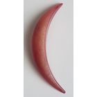 Брошь СССР Луна (большая), пластик. Размер 5,7 см