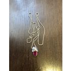 Винтажный советский серебряный кулон и цепочка