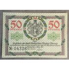 Нотгельд Ордруф 50 пфеннигов 1921 год. Веймарская республика