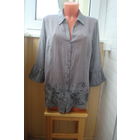 Рубашка блузка ''PER UNO'' 48-50-52 размер