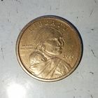 1 доллар 2000(D) года США. Доллар Сакагавеи. Красивая родная патина!