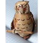 Елочная игрушка ватная Сова Пр. СССР Редкость