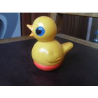 Игрушка неваляшка "Цыпленок".Целлулоид,9 см.ОХК.