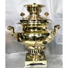 Самовар флрма "репа" фабрики " Баташева в Тулъ". Конец позапрошлого века. В рабочем состоянии!