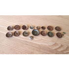 Пуговицы старинные разные, Цена за все