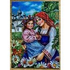 Открытка чистая 10х15 см. Художница Елена Буторина. Ромашки.