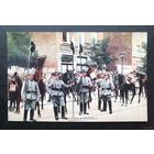 Германские гусары в Брюсселе 1 Мировая война