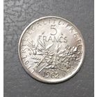 5 франков 1962 г.
