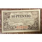 Нотгельд 10 пфеннигов 1921 год. Гёрлиц,. Веймарская республика