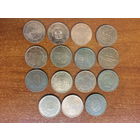 Евроценты без повторов, по 2 цента