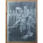 Фото детей 1950-х. 12х17 см.