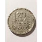 Алжир 20 франков 1949