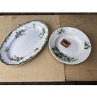 Новогодняя распродажа !Гарнитур из двух тарелка, блюдо . (БУДИ-ранние советы)