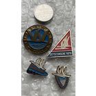 Значки ГДР Балтийский фестиваль, 4 шт