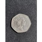 ВЕЛИКОБРИТАНИЯ 50 пенсов 1997