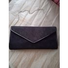 Клатч (натуральная замша)с цепочкой.