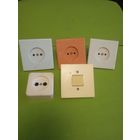 Розетки, выключатель из СССР