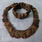 Колье Янтарь Браслет Янтарь