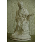 Статуэтка фарфоровая   "  Девушка с венком "  МФФЗ   50- е    целая